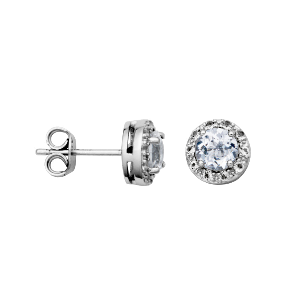 Samuel B. Dazzle Gemstone Stud Earrings