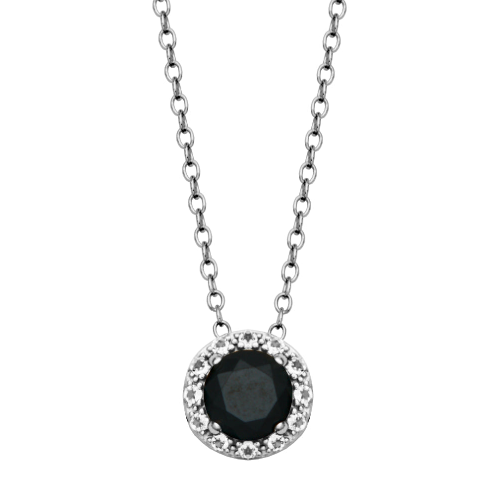 Samuel B. Dazzle Gemstone Pendant Necklace