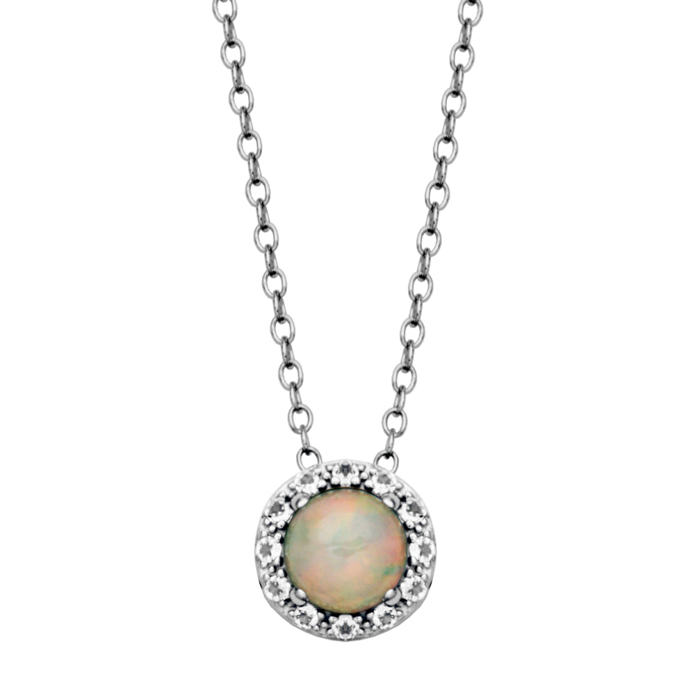 Samuel B. Dazzle Gemstone Pendant Necklace