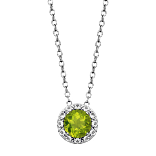 Samuel B. Dazzle Gemstone Pendant Necklace
