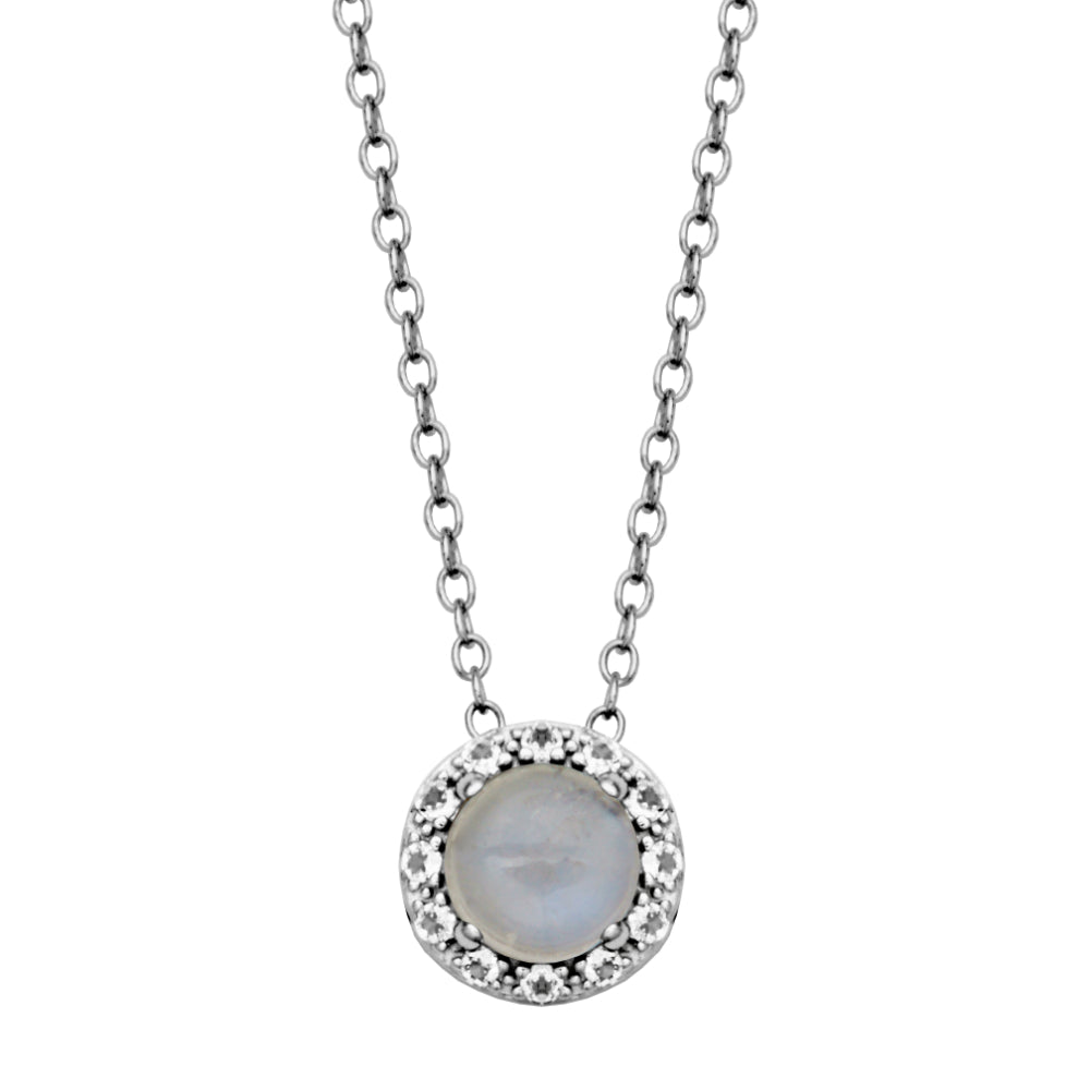 Samuel B. Dazzle Gemstone Pendant Necklace