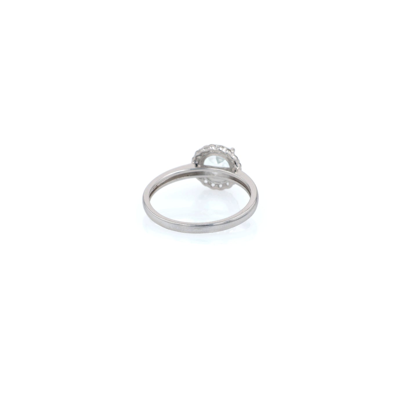 Samuel B Sterling Silver White Topaz Dazzle Ring