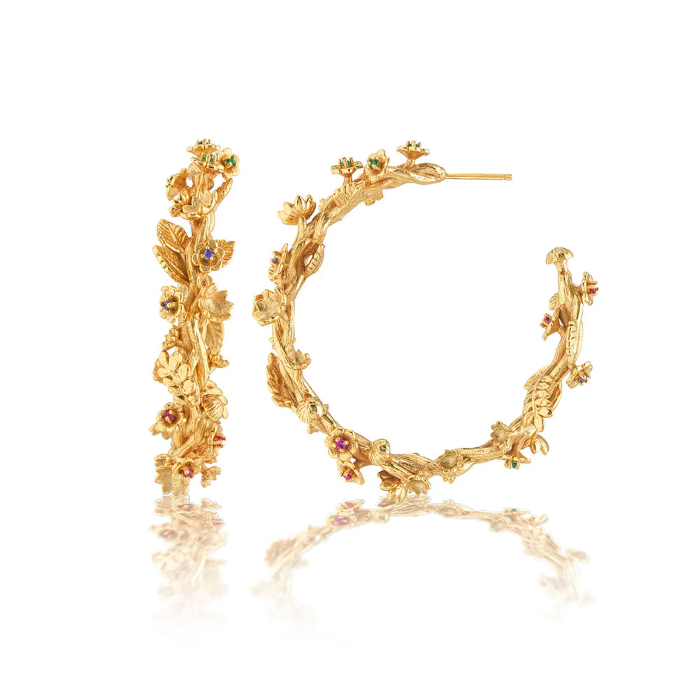 Capucine De Wulf Meadow Grande Hoop Earrings