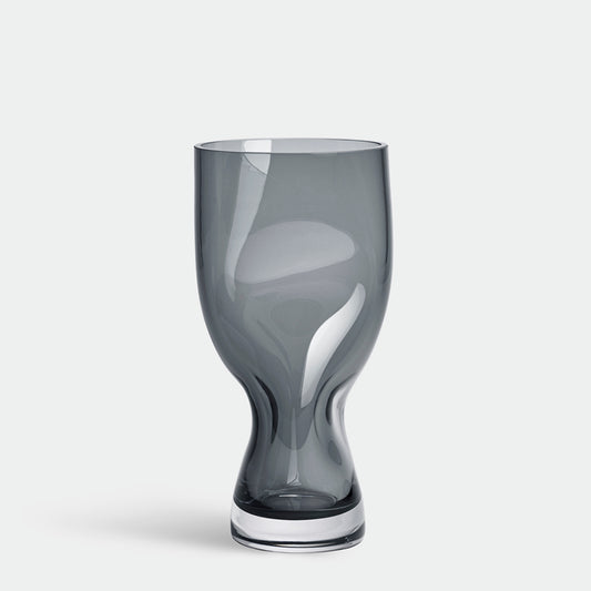 Orrefors Squeeze Vase - Blue/Gray