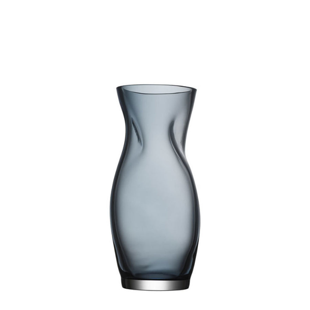 Orrefors Squeeze Vase - Blue/Gray