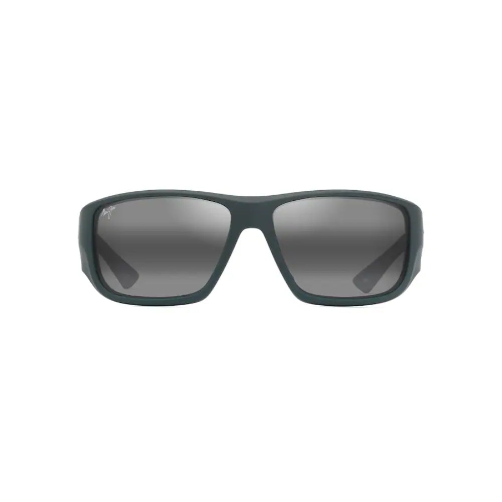 Maui Jim KEHA Polarized Wrap Sunglasses - Matte Dark Military Green