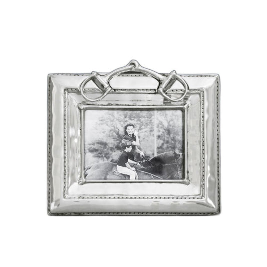 Beatriz Ball Western Equestrian Snaffle Bit Frame - 5x7