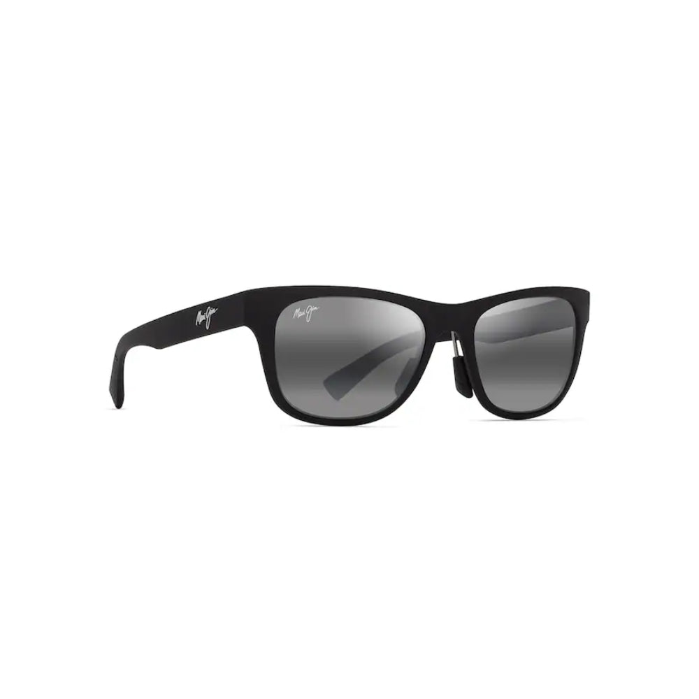 Maui Jim KAPEAU Polarized Wrap Sunglasses - Matte Black