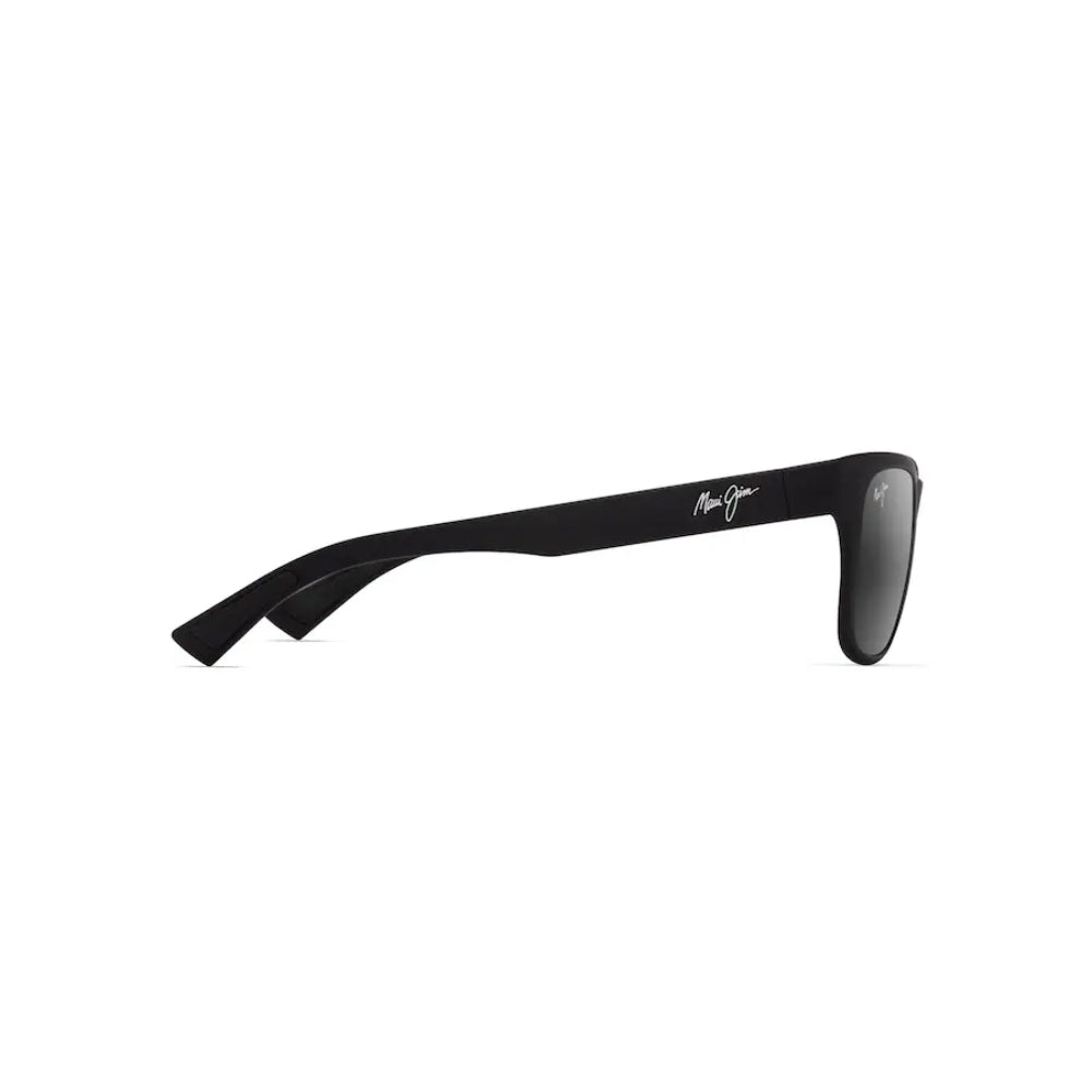 Maui Jim KAPEAU Polarized Wrap Sunglasses - Matte Black