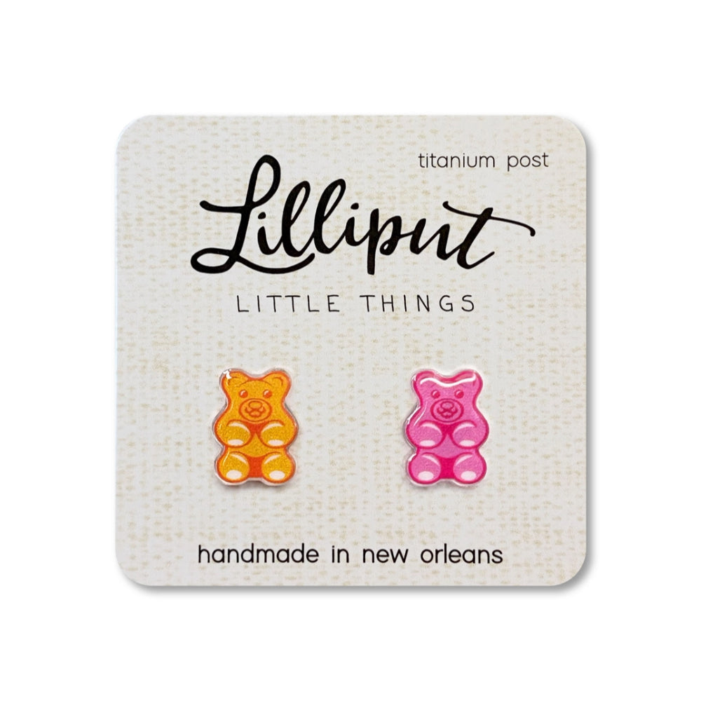 Lilliput Little Things Gummy Bear Earrings