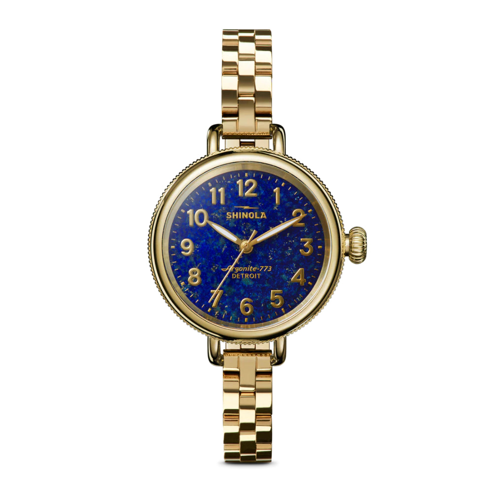 Shinola Birdy Gold-Tone 34mm Quartz Watch