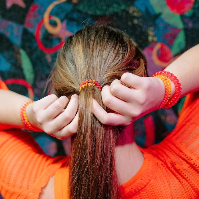 TELETIES Spiral Hair Coils - Day Rave
