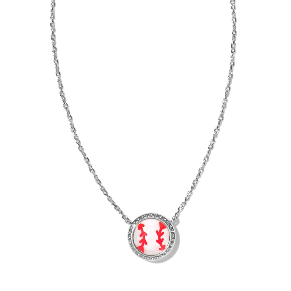 Kendra Scott Baseball Short Pendant Necklace