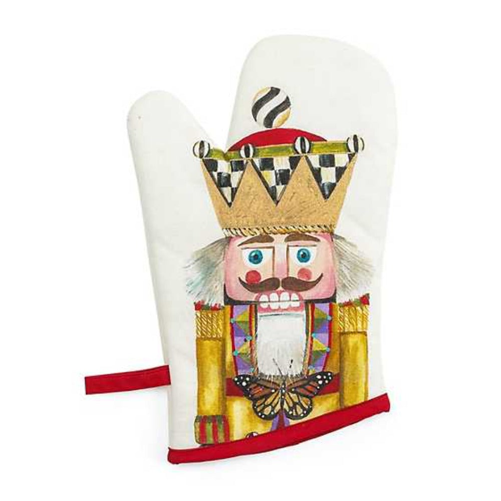 MacKenzie-Childs Nutcracker Oven Mitt