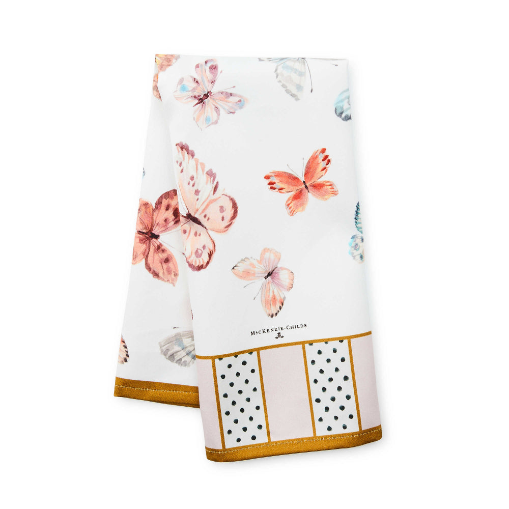 MacKenzie-Childs Butterfly Hill Dish Towel