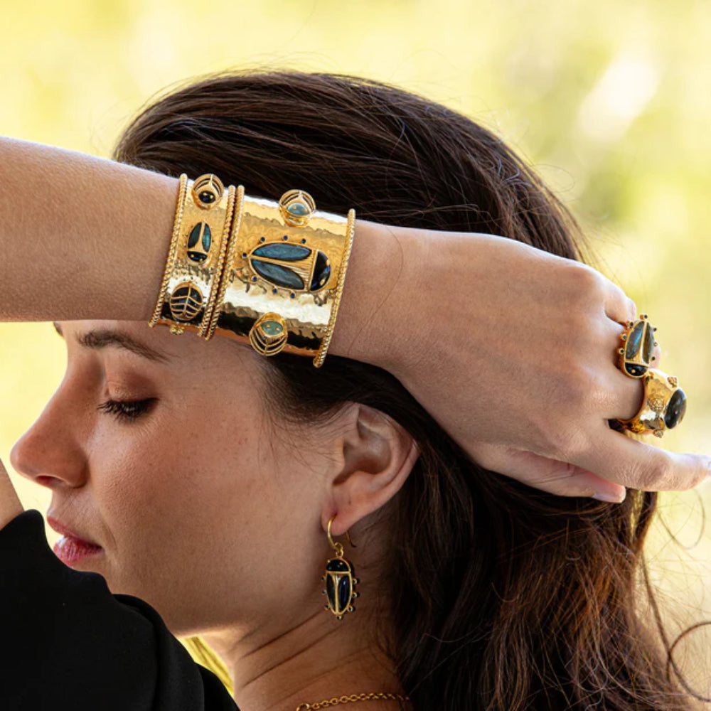 Capucine de Wulf Scarab Family Cuff