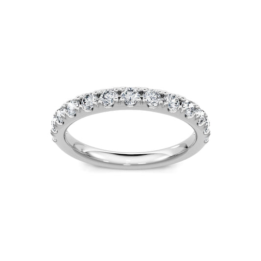 Smyth Signature Round Diamond Pave Anniversary Band