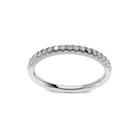 Smyth Signature Round Diamond Pave Anniversary Band
