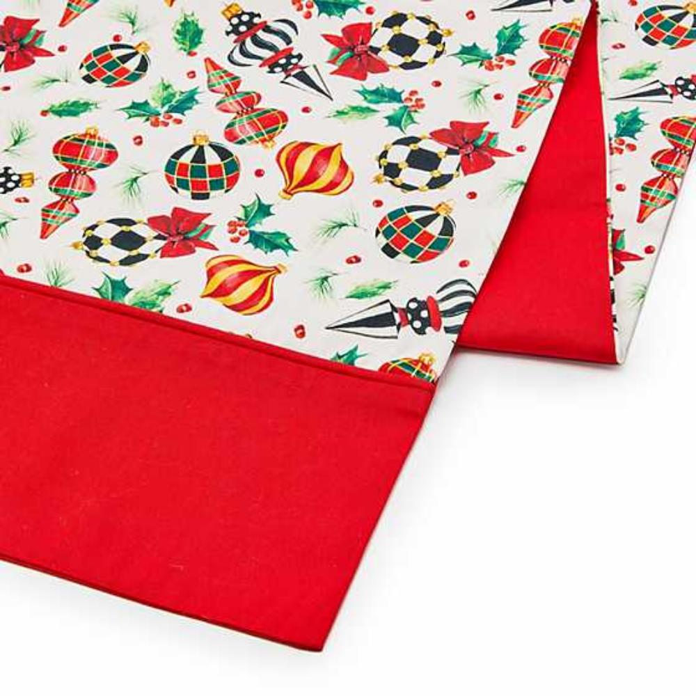 MacKenzie-Childs Deck the Halls Table Runner