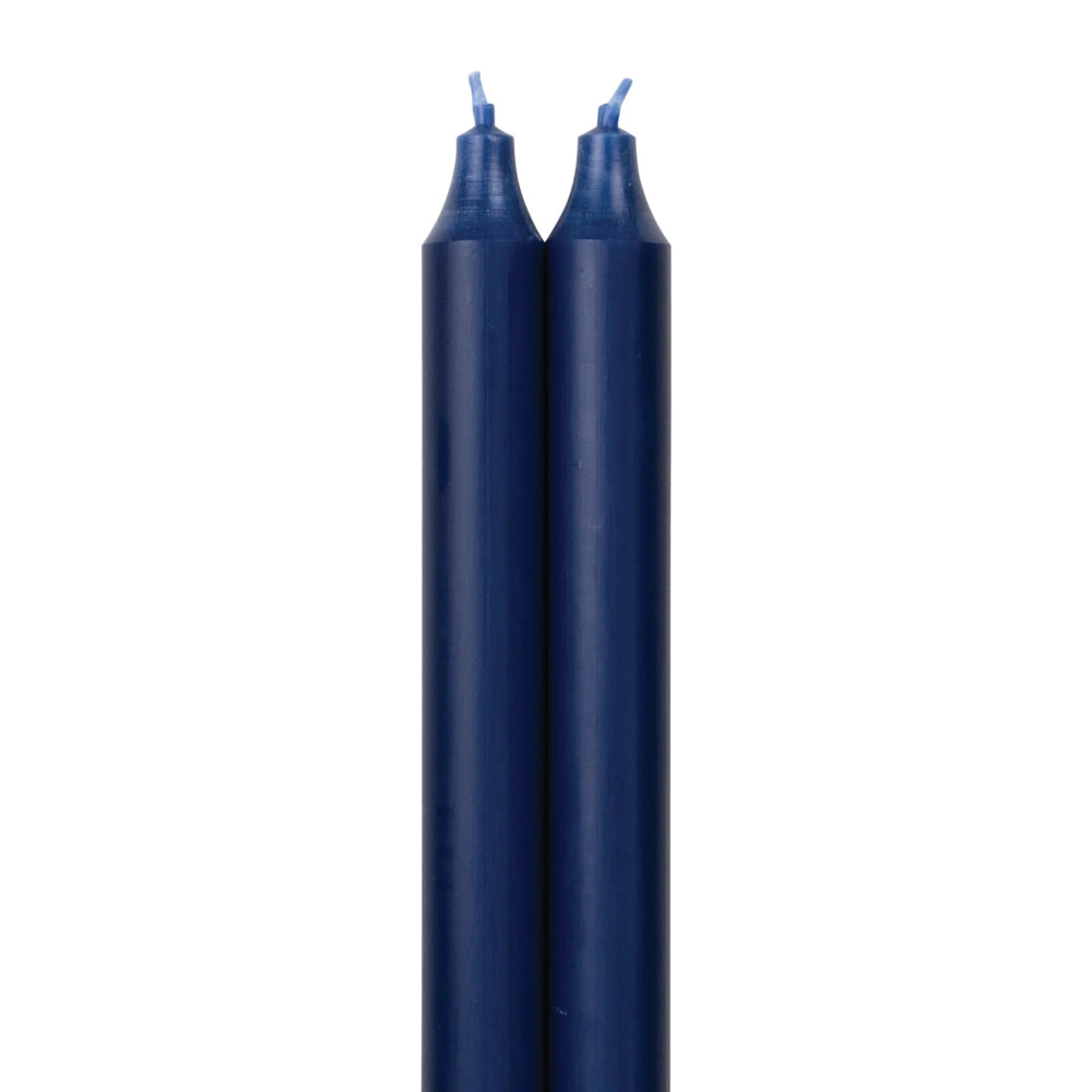 Northern Lights 12" Tapers Candles 2pk - Midnight Blue