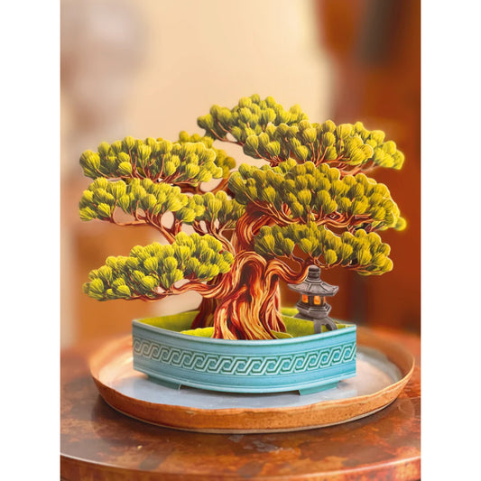 Wisdom Bonsai Pop-Up Greeting Card