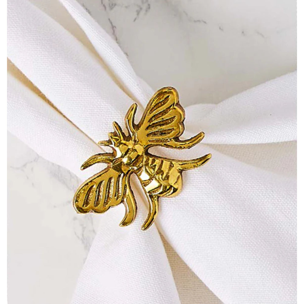 Design Imports Gold Bee Napkin Ring