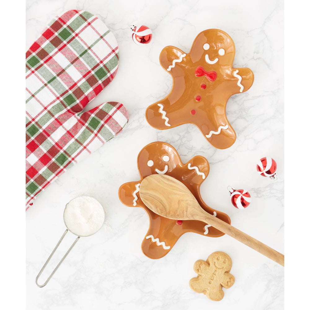 Design Imports Gingerbread Man Spoon Rest