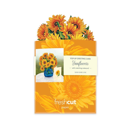 Mini Sunflowers Pop-Up Greeting Card