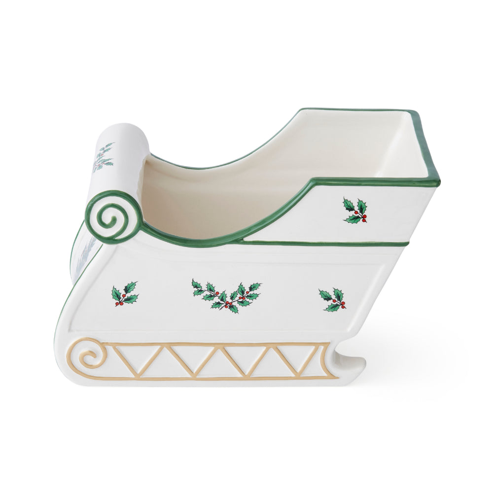 Spode Christmas Tree Figural Sleigh - Thumbnail 3