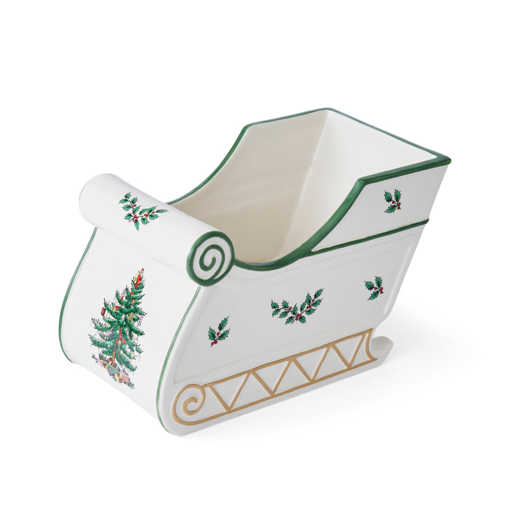 Spode Christmas Tree Figural Sleigh - Thumbnail 5