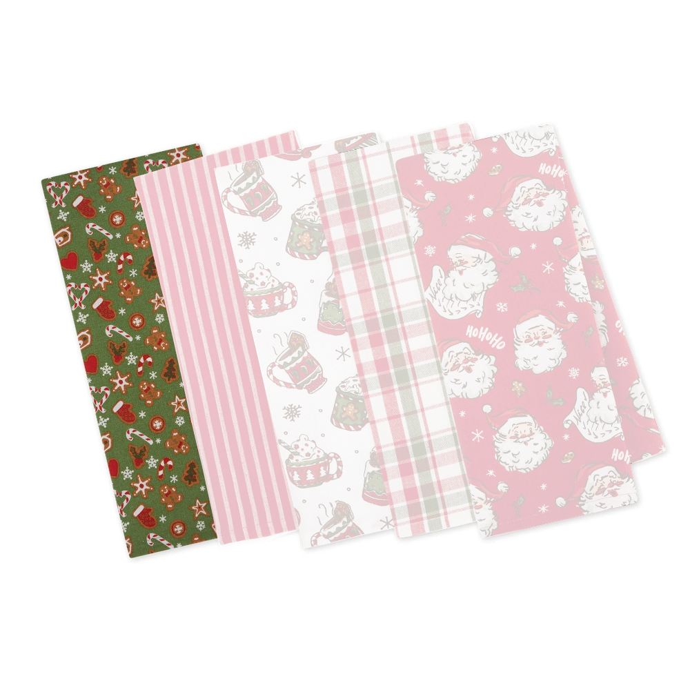 Design Imports Holly Jolly Cookie Co. Dishtowels