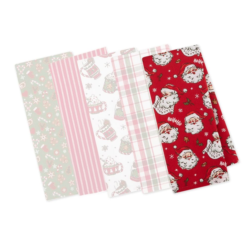 Design Imports Holly Jolly Cookie Co. Dishtowels