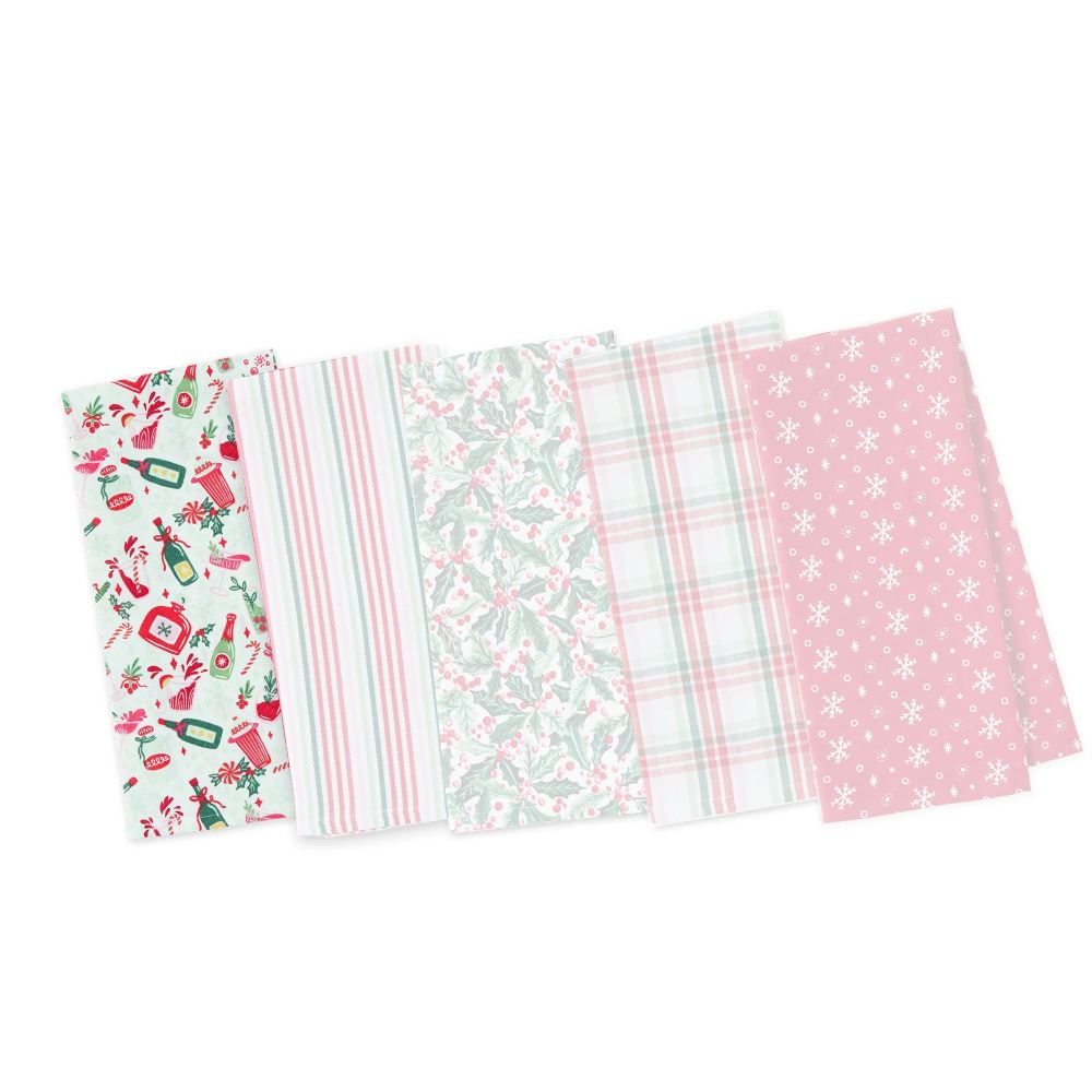 Design Imports Holiday Spirit Dishtowels