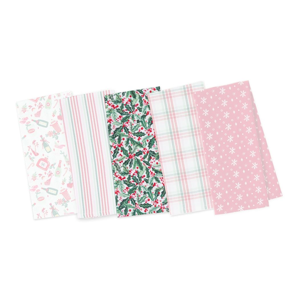 Design Imports Holiday Spirit Dishtowels