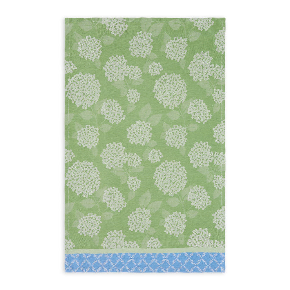Design Imports Hydrangea Garden Jacquard Dishtowels