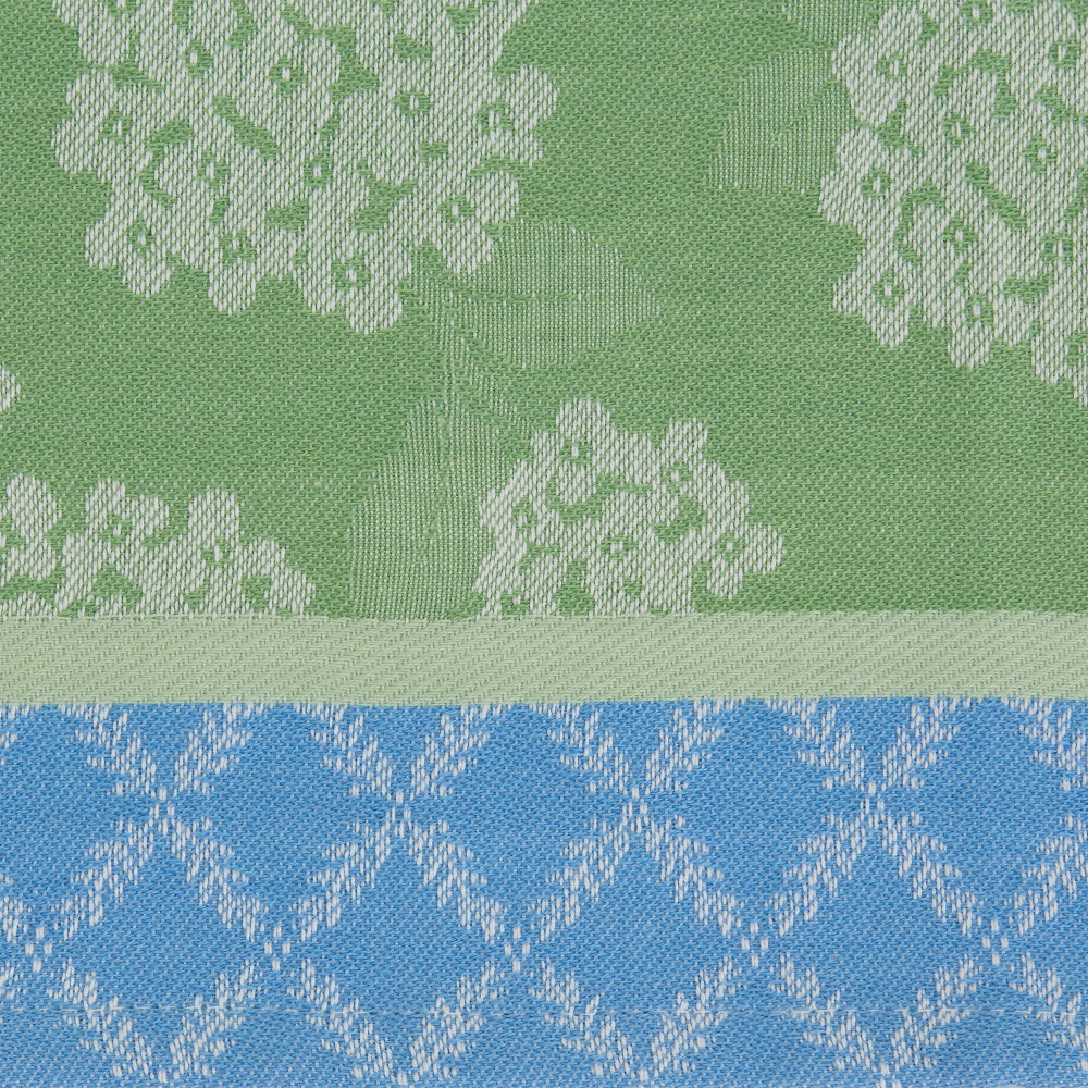Design Imports Hydrangea Garden Jacquard Dishtowels