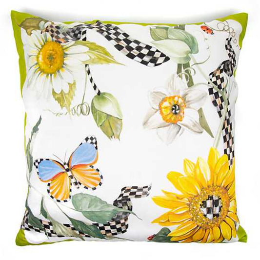 MacKenzie-Childs Sunflower Pillow