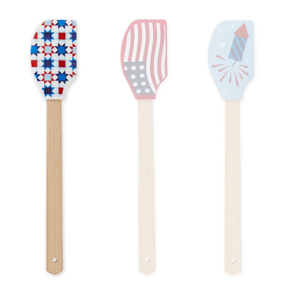 Design Imports Americana Assorted Silicone Spatula