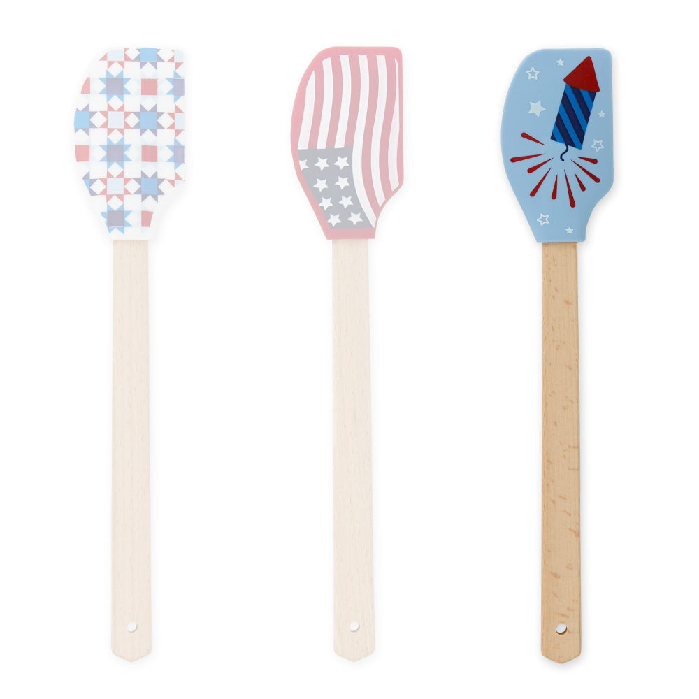 Design Imports Americana Assorted Silicone Spatula