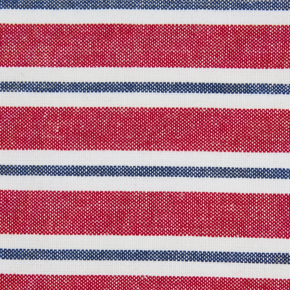 Design Imports Americana Stripes Embellished Dishtowels