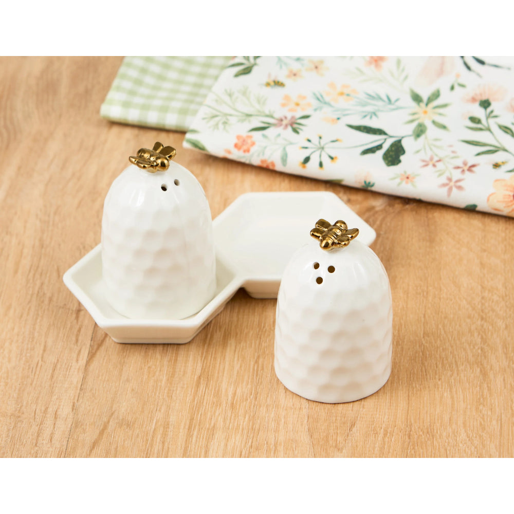 Design Imports Bee Hive Salt & Pepper Set