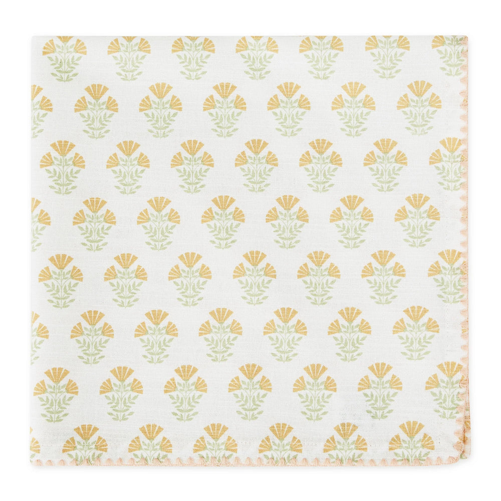 Design Imports Marigolds Print Napkins - Set of 4