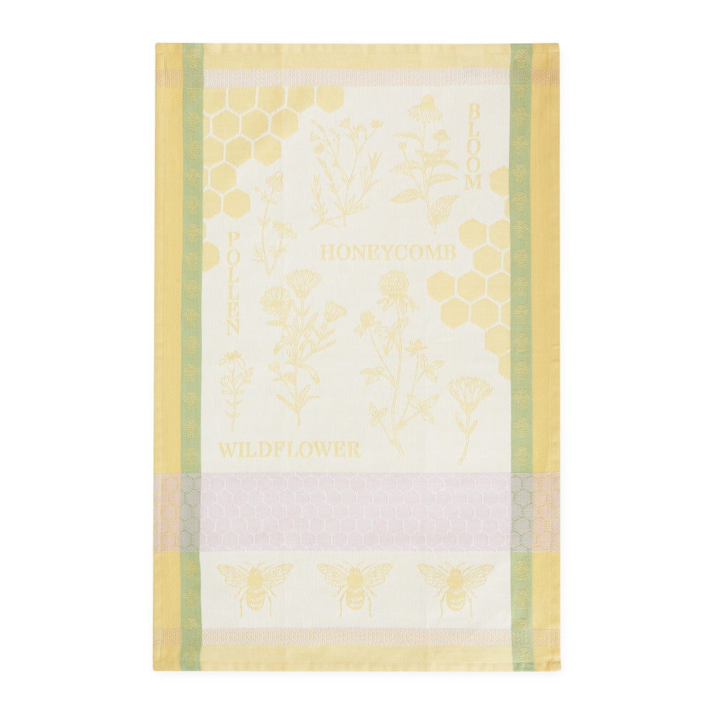 Design Imports Honey Bee Garden Dishtowels