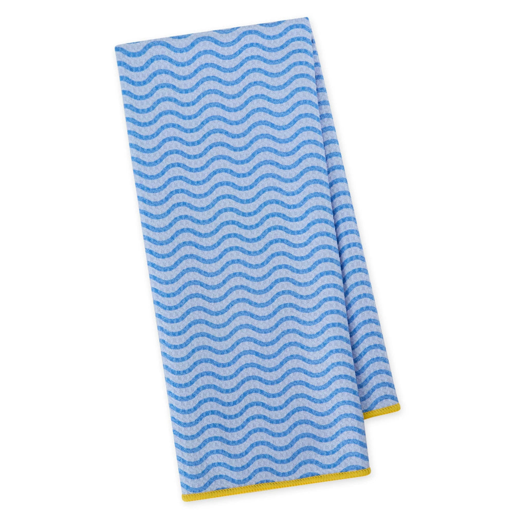 Design Imports Bold Dolce Labels Printed Microfiber Dishtowel