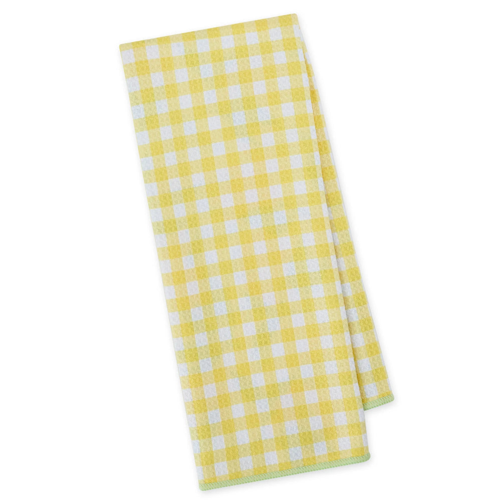 Design Imports Lemon Fresh Printed Microfiber Dishtowel