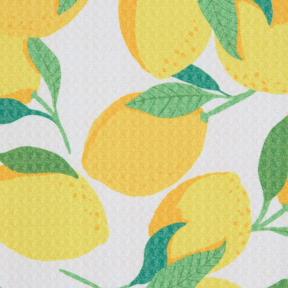 Design Imports Lemon Fresh Printed Microfiber Dishtowel