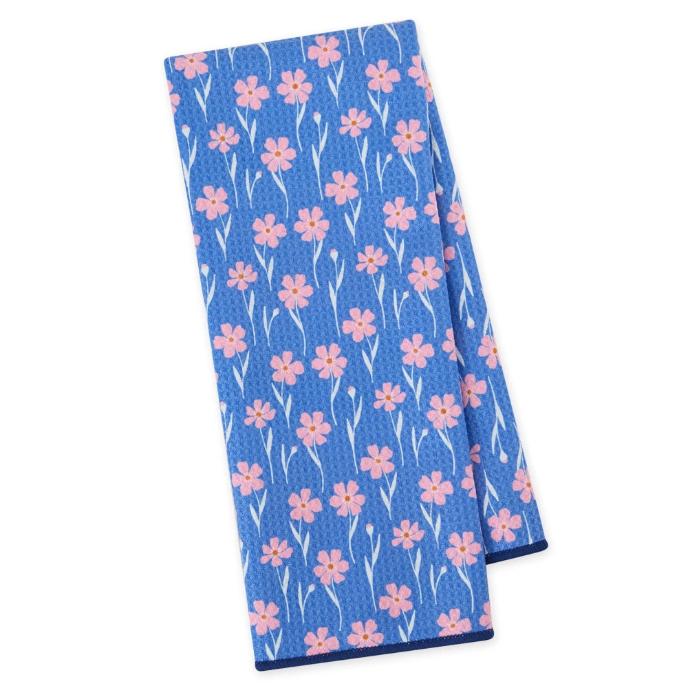 Design Imports Butterfly Breeze Printed Microfiber Dishtowel