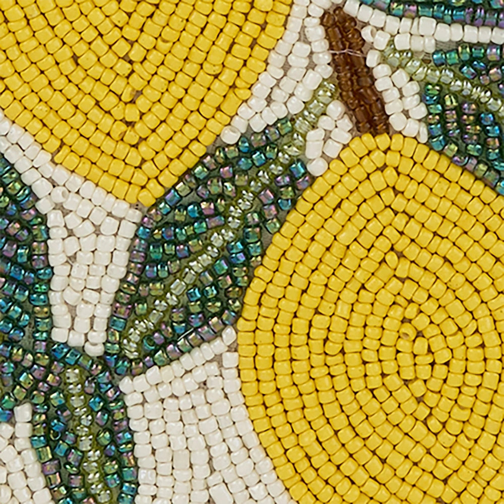 Design Imports Lemons Beaded Centerpiece