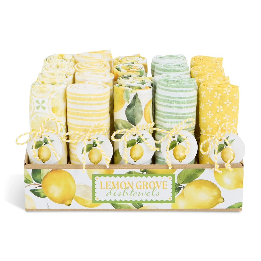 Design Imports Lemon Grove Assorted Dishtowels