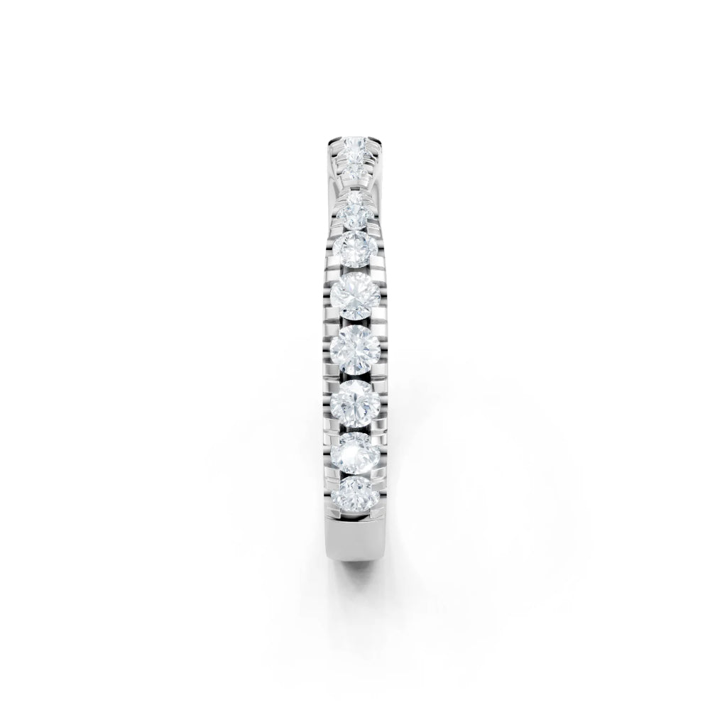 diamond ring from side
